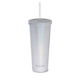 Tim Hortons | 24 oz Iridescent Stainless Steel Straw Tumbler
