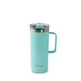 Tim Hortons | 20 oz Aqua Stainless Steel Travel Mug with Lid
