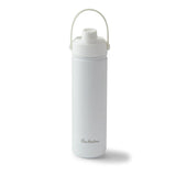 Tim Hortons 26oz Insulated Stainless Steel Water Bottle | Chug and Sip with Handle | White