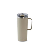 Tim Hortons | 20 oz Beige Stainless Steel Travel Mug with Lid