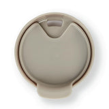 Tim Hortons 40oz Beige Stainless Steel Tumbler with Handle and Straw