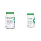 Organika Magnesium Bisglycinate - 200mg, High Absorption, Muscle Recovery, Heart Support, 120vcaps & Inositol (Myo-Inositol)- Cellular Response, Mood Balance, Insulin Support- 90vcaps