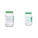 Organika Magnesium Bisglycinate - 200mg, High Absorption, Muscle Recovery, Heart Support, 120vcaps & Inositol (Myo-Inositol)- Cellular Response, Mood Balance, Insulin Support- 90vcaps
