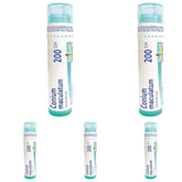 Boiron Conium maculatum 200ch,Homeopathic medicine. Each tube contains 4 g (approximately 80 pellets) (Pack of 5)