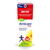 Boiron Arnicare Flex used for the relief of joint pain: arthritis associated symptoms - osteoarthritis symptoms - minor sprains and strains. Adults & children from 10 years old.