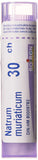 Boiron Natrum muriaticum 30ch,Homeopathic medicine. Each tube contains 4 g (approximately 80 pellets)