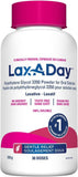 LAX-A-Day Powder Laxative - No Taste, No Grit, No Sugar - Clinically Proven Relief of Occasional Constipation (30 Doses, 510g)