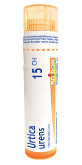 Boiron Urtica Urens 15ch,Homeopathic medicine. Each tube contains 4 g (approximately 80 pellets)