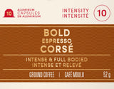 Tim Hortons Bold Espresso Capsules, Nespresso Original Line Compatible Capsules, 100 Count