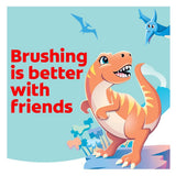 Colgate Kids Dinosaur Battery Toothbrush, Ages 3+, Extra Soft