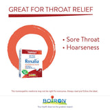 Boiron Roxalia, 60 tablets, Homeopathic Medicine for sore throats and hoarseness