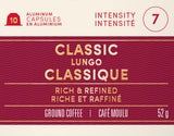 Tim Hortons Classic Lungo Capsules, Nespresso Original Line Compatible Capsules, 100 Count