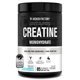 Jacked Factory Creatine Monohydrate Powder - Canadian-Owned Informed Choice Certified Supplement for Increased Muscle Mass*, Improved Strength Power & Performance** - 85 Servings, Blue Raspberry
