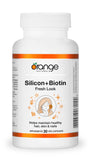 Orange Naturals - Silicon + Biotin Fresh Look 30 Capsules 30-Day Supply - Enhanced Formula for Vibrant Appearance, Hair & Nail Strength, Essential Silica & Biotin Complex, Vegan, Non-GMO & Gluten-Free