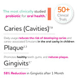 BioGaia Prodentis Apple | for Adults & Kids | Clinically Proven Dental Probiotics for Teeth and Gums | Promotes Good Oral Health & Gut Health Too | Oral Probiotics | 30 Apple-Flavored Lozenges