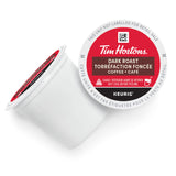 Tim Hortons Dark Roast Coffee, Single Serve Keurig K-Cup Pods, 72 Count