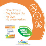 Boiron RhinAllergy for Relief from Allergy Symptoms of Sneezing, Runny Nose, and Itchy Eyes & Coryzalia for colds and cold symptoms, 60 Tablets. Chewable Tablets for nasal congestion