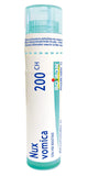 Boiron Nux vomica (colubrina) 200ch,Homeopathic medicine. Each tube contains 4 g (approximately 80 pellets)