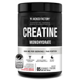 Jacked Factory Creatine Monohydrate Powder 586.5g - Canadian-Owned Informed Choice Certified Supplement for Increased Muscle Mass, Improved Strength, and Performance* - 85 Servings, Cherry Limeade