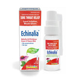 NEW Boiron Echinalia, Throat spray great for sore throat relief, local irritation and mouth ulcers. Echinalia contains Echinacea Angustifolia and Plantago Major. 20ml bottle