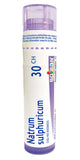 Boiron Natrum sulfuratum 30ch,Homeopathic medicine. Each tube contains 4 g (approximately 80 pellets)