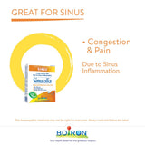 Boiron Sinusalia, 60 Tablets, Homeopathic Medicine for Nasal Congestion and Pain Related to Sinus Inflammation Like Stuffy Nose and Sinus Pressure, Non-Drowsy, For Ages 4 to Adult