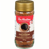 Tim Hortons Medium Roast Instant Coffee, 100% Colombian, 100g Jar