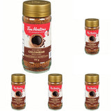 Tim Hortons Medium Roast Instant Coffee, 100% Colombian, 100g Jar (Pack of 5)
