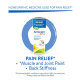 Boiron Arnicare Roll-on Homeopathic medicine for the relief of pain, stiffness (tension) in muscles and joints caused by minor traumas, physical activity or overexertion. Relieves painful back stiffness.45g