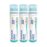 Boiron Arsenicum album 200ch.Homeopathic medicine 3 tubes (4g each tube)