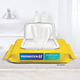 Preparation H Medicated Hemorrhoidal Wipes 180 ct, Maximum Strength Relief with Witch Hazel and Aloe, for Cleansing, Burning, Itch and Irritation Relief, 3 Packs of 60