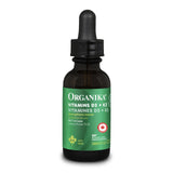 Organika Vitamin D3 + K2 (MK7) Liquid Drops – 1000 IU D3 & 10 mcg K2 per Drop – High Potency Formula to Support Strong Bones, Teeth & Immune Health –600 day Supply- 30 ml