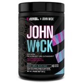 Jacked Factory X John Wick - Wick Mode Pre Workout Powder - Intense Energy, Battle-Ready Focus, Unstoppable Commitment, and Sheer Will - 40 Servings, Baba Yaga Blue Raz