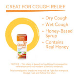 Boiron Stodal honey cough syrup used for dry or wet cough, irritating cough or cough with phlegm. From 1 to 11 years old. 125ml