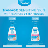 Flexitol Sensitive Skin Wash - Best Body Wash for Sensitive & Itchy Skin, Soap-Free Cleanser & Body Shampoo for Dry Skin Relief (250ml)