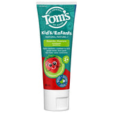 Tom's of Maine Children's Silly Strawberry Natural Fluoride Toothpaste – Anticavity Fluoride Toothpaste for kids – All Natural Fruity Flavor toothpaste, Strawberry Toothpaste kids 90 mL