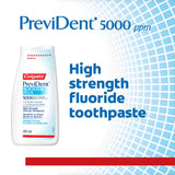 Colgate PreviDent 5000 ppm Booster Plus Toothpaste - Spearmint, 100mL - Fluoride Enamel Protection, Sensitive Teeth Relief, Travel Size - Dentifrice for Daily Oral Care (Package May Vary)