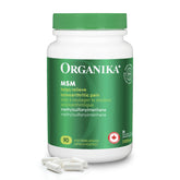 Organika MSM - Joint Support and Inflammation Relief Supplement | Supports Healthier Joints, Bones and Cartilage | Stronger Hair, Skin and Nails | Potent Antioxidant | 1,000mg of MSM - 90 vcaps