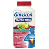 Gaviscon Extra Strength Tablets - Less Sugar, Zesty Mint, 25-Count - Chewable Foaming Antacid Tablets for Day and Night Heartburn Relief, Acid Reflux & GERD - Free from Aluminum, Lactose and Gluten