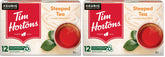 Tim Hortons Steeped Orange Pekoe Tea, Single Serve Keurig K-Cup Pods, 12 Count (Pack of 2)