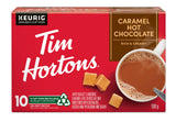 Tim Hortons Caramel Hot Chocolate, Single Serve Keurig K-Cup Pods, 10 Count