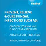 Flexitol Anti-Fungal Liquid - OTC Undecylenic Acid Treatment for Nail Fungus, Effective Over-the-Counter Cure for Toenail & Fingernail Fungal Infection (30ml)