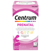 Centrum Prenatal Vitamin Tablet, Postpartum Multivitamin and Mineral Supplement, Essential Prenatal Vitamins, 100 Count (Packaging May Vary)