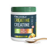 Organika Canadian-Made Creatine Powder - Pure Micronized Creatine Monohydrate - NSF Certified - Supports Strength, Muscle, Recovery and Performance for Men and Women - Fruit Punch - 600g