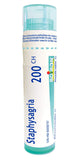 Boiron Staphysagria 200ch,Homeopathic medicine. Each tube contains 4 g (approximately 80 pellets)