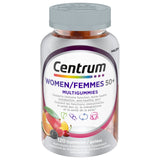 Centrum Women 50 Plus MultiGummies, Multivitamins/Minerals Gummies for Women 50+, Cherry, Berry, and Orange Flavours, 120 Gummies (Packaging May Vary)