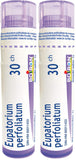 Boiron Eupatorium perfoliatum 30ch,Homeopathic medicine. Each tube contains 4 g (approximately 80 pellets) (Pack of 2)
