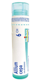 Boiron Allium cepa 6ch,Homeopathic medicine. Each tube contains 4 g (approximately 80 pellets)