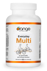 Orange Naturals - Everyday Multi, 60 Capsules 30-Day Supply - Multivitamin for Immune Support Supplement - Multi Antioxidant Supplement - Healthy Bones, Healthy Teeth, Eye Health and Energy Support