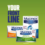 Mucinex Multi-Action Congestion,Cold & Flu Caplets, 20 count